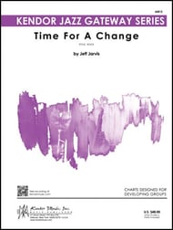 Time for a Change Jazz Ensemble sheet music cover Thumbnail